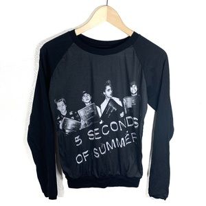 5 Seconds of Sumer Long Sleeve T Sz SM